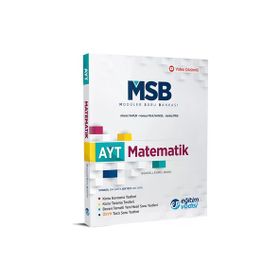 Eğitim Vadisi Yayınları AYT Matematik Modüler Video Çözümlü Soru Bankası
