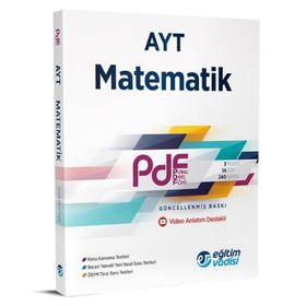 Eğitim Vadisi Yayınları AYT Matematik PDF Planlı Ders Föyü - Eğitim Vadisi Yayınları