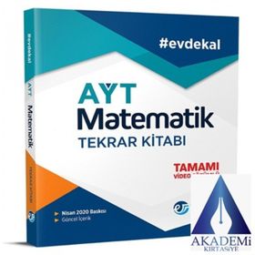 Eğitim Vadisi Yayınları AYT Matematik Tekrar Kitabı