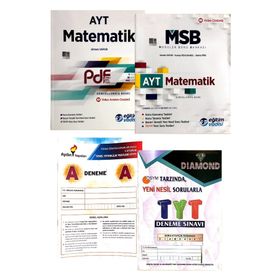 Eğitim Vadisi Yayınları AYT Matematik Tekrar Kitabı