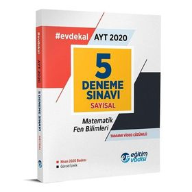 Eğitim Vadisi Yayınları AYT Sayısal 5 Deneme Sınavı