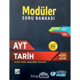 Eğitim Vadisi Yayınları AYT Tarih Modüler Soru Bankası