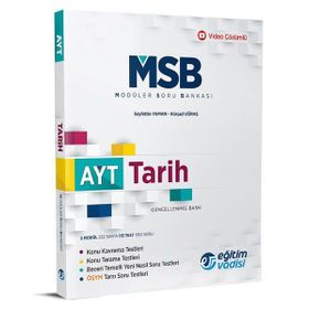 Eğitim Vadisi Yayınları AYT Tarih Modüler Soru Bankası