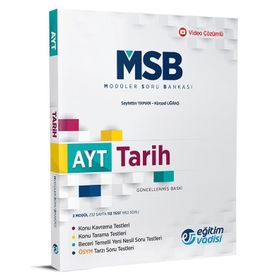 Eğitim Vadisi Yayınları AYT Tarih Soru Bankası