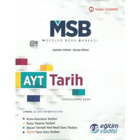 Eğitim Vadisi Yayınları AYT Tarih Soru Bankası