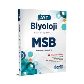 Eğitim Vadisi Yayınları Eğitim Vadisi AYT Biyoloji MSB Multi Soru Bankası Video Çözümlü