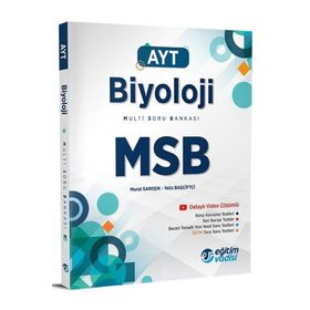 Eğitim Vadisi Yayınları Eğitim Vadisi AYT Biyoloji MSB Multi Soru Bankası Video Çözümlü