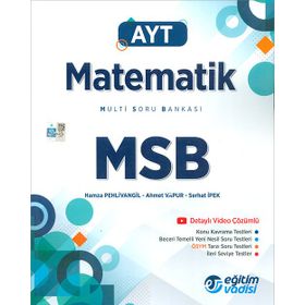 Eğitim Vadisi Yayınları Eğitim Vadisi AYT Matematik Multi Video Çözümlü Soru Bankası