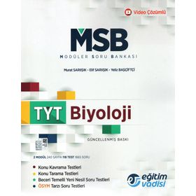 Eğitim Vadisi Yayınları TYT Biyoloji Modüler Soru Bankası