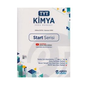Eğitim Vadisi Yayınları TYT Kimya Start Serisi Soru Bankası