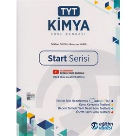 Eğitim Vadisi Yayınları TYT Kimya Start Serisi Soru Bankası