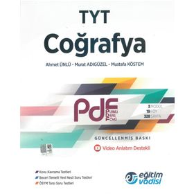 Eğitim Vadisi Yayınları TYT PDF Coğrafya