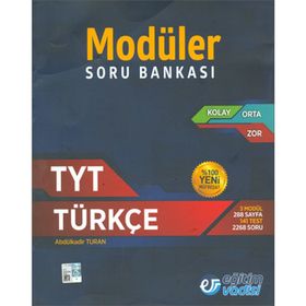 Eğitim Vadisi Yayınları TYT Türkçe Modüler Soru Bankası