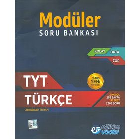 Eğitim Vadisi Yayınları TYT Türkçe Modüler Soru Bankası