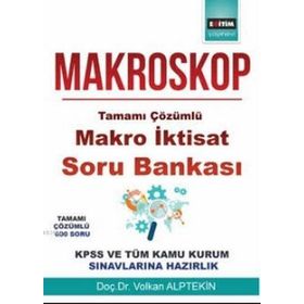 Eğitim Yayınevi Makroskop Tamamı Çözümlü Makro İktisat Soru Bankası