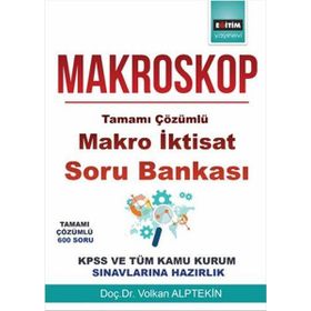 Eğitim Yayınevi Makroskop Tamamı Çözümlü Makro İktisat Soru Bankası