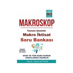 Eğitim Yayınevi Makroskop Tamamı Çözümlü Makro İktisat Soru Bankası