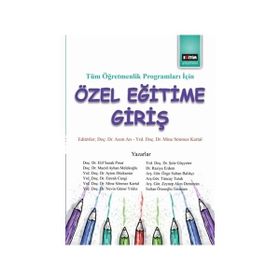 Eğitim Yayınevi Tüm Öğretmenlik Programları İçin Özel Eğitime Giriş