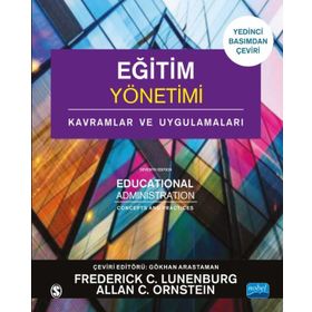 Eğitim Yönetimi Educational Administration Nobel Akademik Yayıncılık