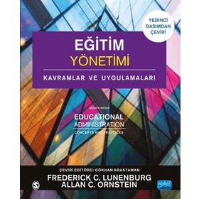 Eğitim Yönetimi Educational Administration Nobel Akademik Yayıncılık
