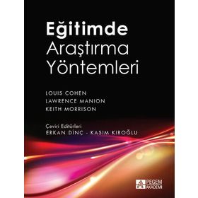 Eğitimde Araştırma Yöntemleri - Pegem Akademi Yayıncılık
