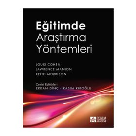 Eğitimde Araştırma Yöntemleri - Pegem Akademi Yayıncılık