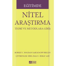 Eğitimde Nitel Araştırma - Pegem Akademi Yayıncılık