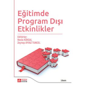 Eğitimde Program Dışı Etkinlikler - Pegem Akademi Yayıncılık