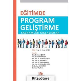 EĞİTİMDE PROGRAM GELİŞTİRME KAVRAMLAR YAKLAŞIMLAR - HASAN ŞEKER