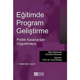 Eğitimde Program Geliştirme - Marc Demeuse