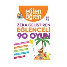 Eğlen Öğren 7-8 Yaş - Zeka Geliştiren Eğlenceli 90 Oyun - Kolektif