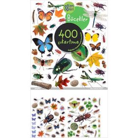 EĞLEN ÖĞREN BÖCEKLER 400 ÇIKARTMA - KOLEKTIF