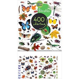 EĞLEN ÖĞREN BÖCEKLER 400 ÇIKARTMA - KOLEKTIF