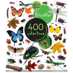 EĞLEN ÖĞREN BÖCEKLER 400 ÇIKARTMA - KOLEKTIF
