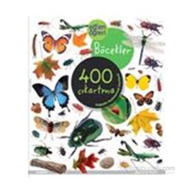 EĞLEN ÖĞREN BÖCEKLER 400 ÇIKARTMA - KOLEKTIF