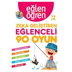 Eğlen Öğren Eğlenceli 90 Oyun 7-8 Yaş Zeka Geliştiren Kitap