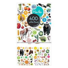EĞLEN ÖĞREN HARFLER 400 ÇIKARTMA - KOLEKTIF