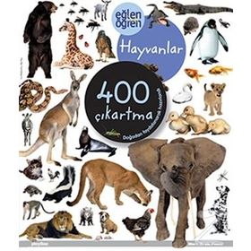 EĞLEN ÖĞREN HAYVANLAR 400 ÇIKARTMA - KOLEKTIF