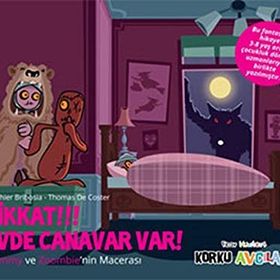 Eğlen Öğren Korku Avcıları Dikkat!!! Evde Canavar Var! - Gauthier Bribosia Thomas De Coster