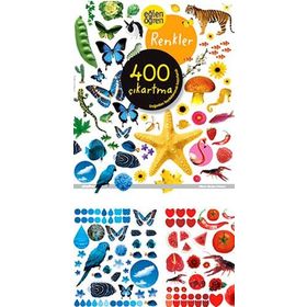 Eğlen Öğren Renkler 400 Çıkartma - kollektif