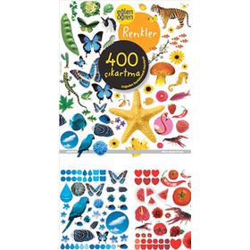 Eğlen Öğren Renkler 400 Çıkartma - kollektif
