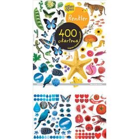 Eğlen Öğren Renkler 400 Çıkartma - kollektif