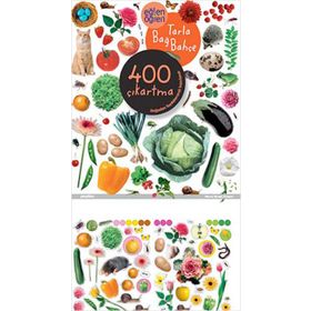 EĞLEN ÖĞREN TARLA BAĞ BAHÇE 400 ÇIKARTMA - KOLEKTIF