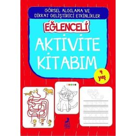 Eğlenceli Aktivite Kitabım 4 Yaş Ren Çocuk