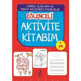 Eğlenceli Aktivite Kitabım 4 Yaş Ren Çocuk