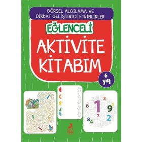 Eğlenceli Aktivite Kitabım 6 Yaş Ren Çocuk