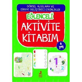 Eğlenceli Aktivite Kitabım 6 Yaş Ren Çocuk