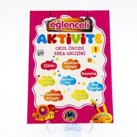 Eğlenceli Aktivite Okul Öncesi Zeka Gelişimi-1 - kollektif