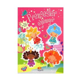 Eğlenceli Aktivite - Prensesler - Çiçek Yayıncılık