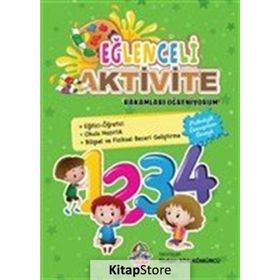 Eğlenceli Aktivite - Rakamları Öğreniyorum! Türkan Ada Kömürcü